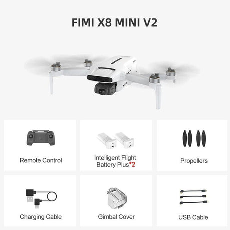 FIMI X8 MINI V2 4K Camera Drone - Lightweight, 250g, 2023 Model image 6