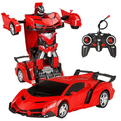 2-in-1 RC Transforming Robot Car - Electric Sports Model Toy image 7