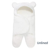 Thick Fleece Newborn Sleep Bag with Cotton Lining image 13