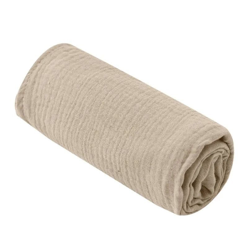 Super Soft Cotton Gauze Muslin Swaddle & Bath Towel - A21, 79x60 cm image