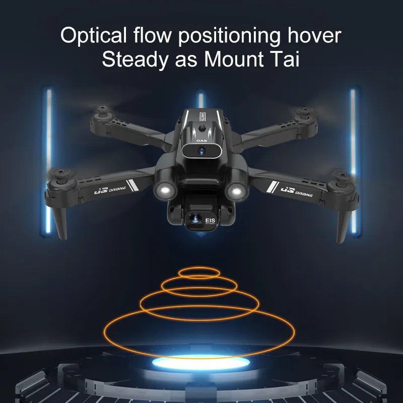 E88 4K Foldable RC Drone optical flow positioning feature for stable hovering flight.