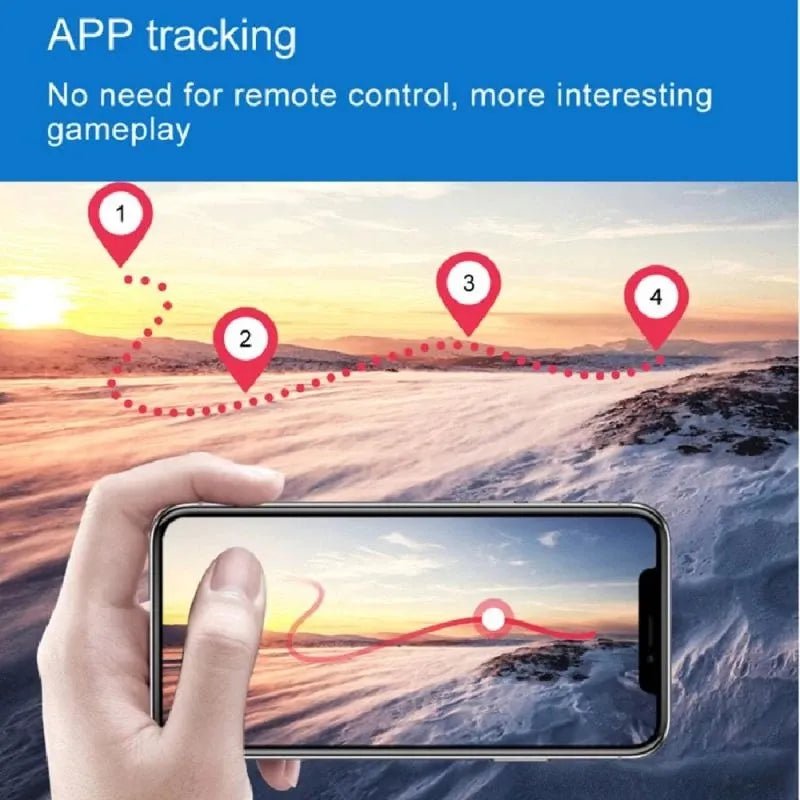 E88 Pro Drone smartphone app control screen for real-time flight tracking and aerial photography sessions.