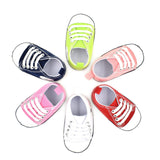 Classic Canvas Newborn Baby Boys Girls First Walkers Toddler Soft Sole Anti-slip Shoes image 0