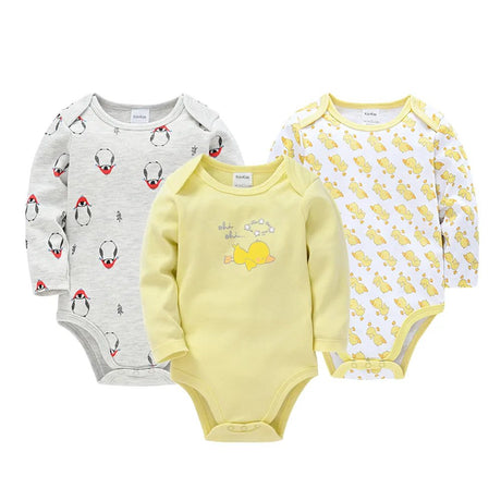Kavkas 6PC Long Sleeve Bodysuits - 100% Cotton, 0-12M image 11