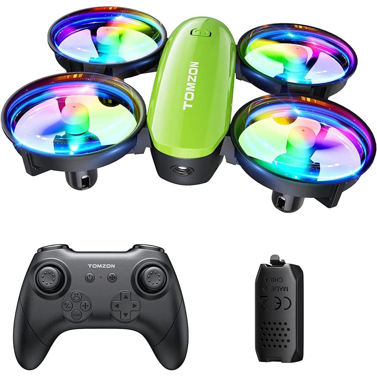Potensic Mini 4K Drone - GPS RC Quadcopter with Follow Me & Circle Fly - Green image