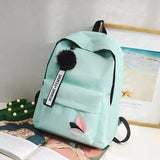 5Pc Harajuku Kawaii School & Laptop Bag Set for Teen Girls image 28