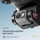 S116 8K Drone - Brushless Motor, Obstacle Avoidance, Dual Cam, 50x Zoom Quadcopter image 5