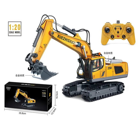 RC Excavator Dumper - 2.4G Remote Control Engineering Toy image 11