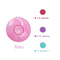 Electric baby nail trimmer and manicure kit designed for safe, gentle newborn nail care.