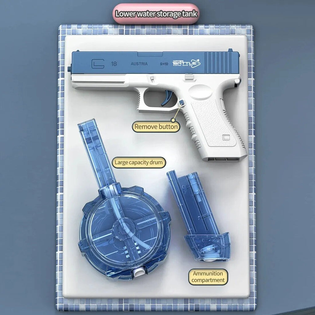 Water Guns and accessories.