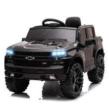 Black toy truck with glowing headlights (option 2)