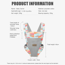 Waist support belt on the ergonomic baby carrier, spreading weight to ease back strain for parents carrying babies.