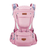 Pink baby carrier