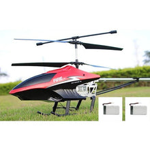Extra Large 3.5CH RC Helicopter with a dual battery set for extended flight time during outdoor play sessions.