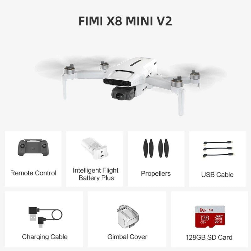 FIMI X8 MINI V2 4K Camera Drone - Lightweight, 250g, 2023 Model image 9