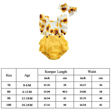 0-18M Cherry Romper Set: Ruffle Backless with Headband image 9