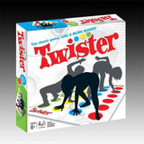 Twister game box with colorful design and text