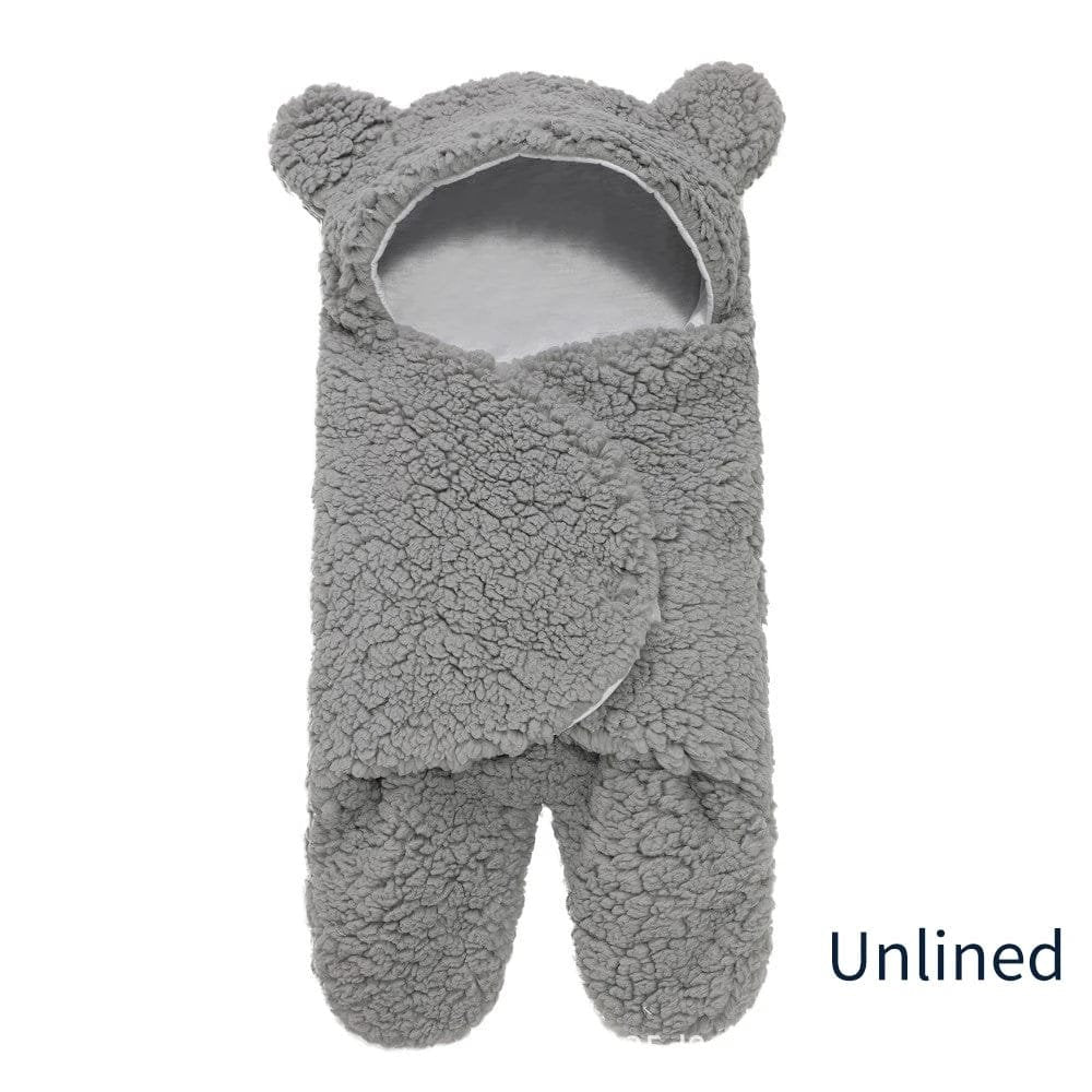 Thick Fleece Newborn Sleep Bag with Cotton Lining image