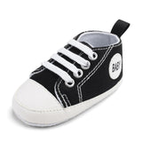 Classic Canvas Newborn Baby Boys Girls First Walkers Toddler Soft Sole Anti-slip Shoes image 13
