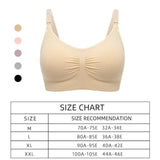 3pc Maternity Nursing Bra Set - Seamless, Breathable Cotton image 5