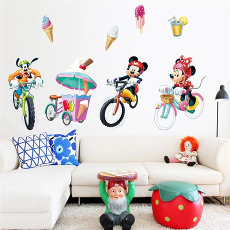 3D Mickey & Minnie Cartoon Wall Stickers for Kids' Rooms image 18