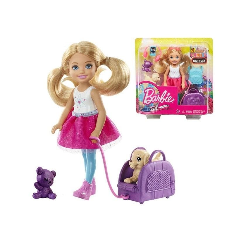 Original Barbie Doll Short Shirt Pet Dolls Set Clothes Handbag Accessories image 10