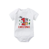 Newborn Letter Print Romper - Unisex 0-12M image 13