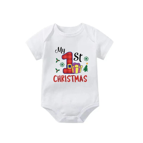 Newborn Letter Print Romper - Unisex 0-12M image 13