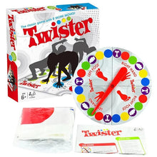 Twister Party Game complete set with spinner and mat for party games, sleepovers, and active family fun.