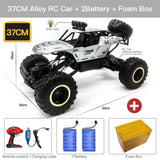 37CM Alloy RC Car with 2 Batteries and Foam Box.