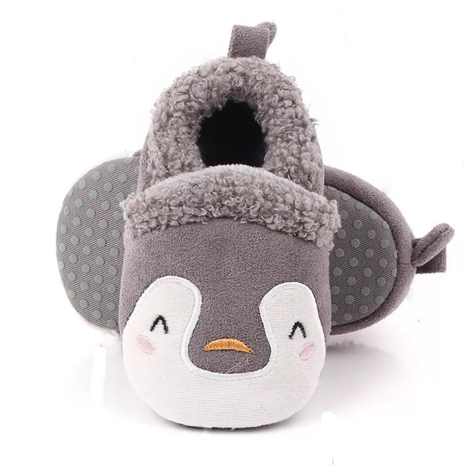 Adorable Knit Baby Slippers - Cartoon Anti-Slip Prewalkers image 3