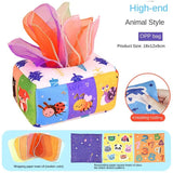 Montessori Magic Tissue Box - Sensory & Learning Toy for Baby Finger Exercise image 3
