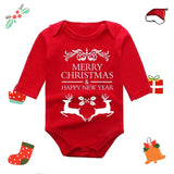 My First Christmas Newborn Rompers - Long Sleeve Jumpsuits image 4