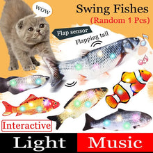 Flapping Duck Cat Toy light-up fish toy features for stimulating indoor cat exercise and bonding.