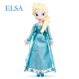 Elsa doll from Frozen in a blue dress 