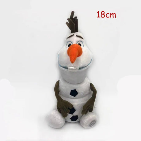 Plush toy resembling a character from 'Frozen'.