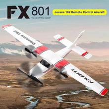 FX801 2CH RC airplane in EPP foam, a lightweight trainer plane for beginner pilots.