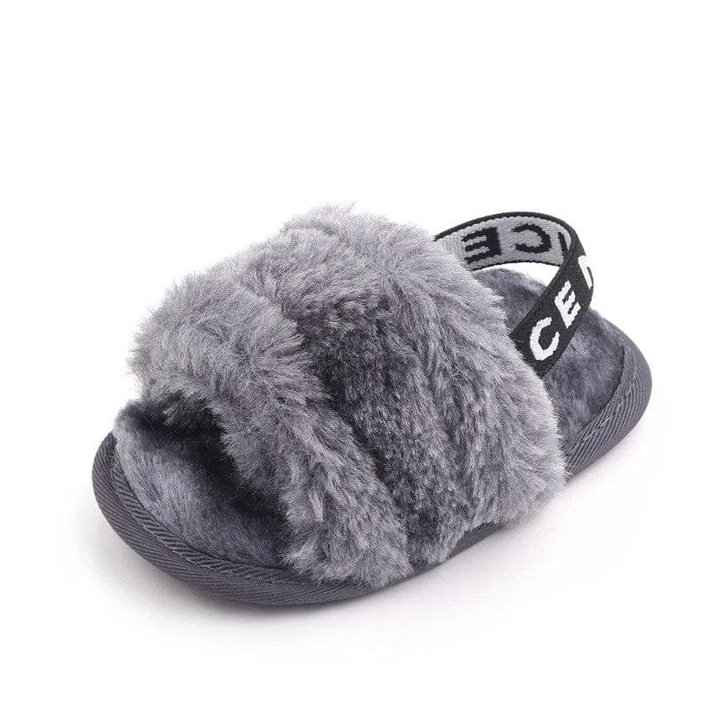 Infant Girl First Walker Sandals with soft sole for early walking, stroller outings, and summer wear, side view.