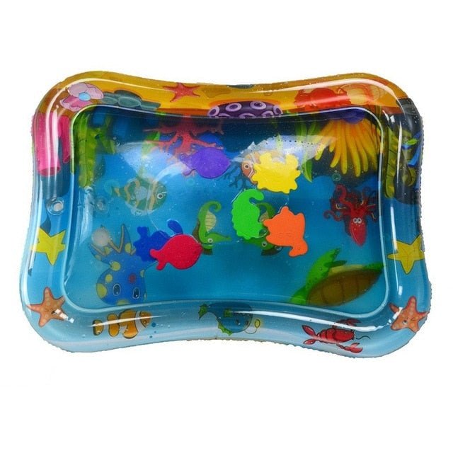 Kids Water Play Mat shown fully unfolded for backyard summer splash play.