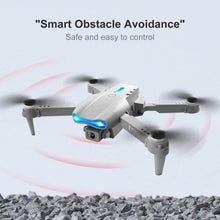 K3/E99 foldable drone with smart obstacle avoidance sensor for safe indoor and outdoor flying.
