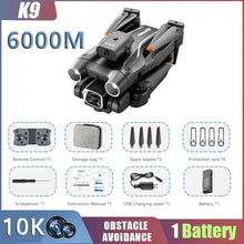 K9 Mini Drone with feature list highlighted for buyers comparing FPV quadcopter specs.