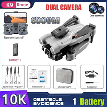 K9 Mini Drone full accessory kit with remote and battery for FPV quadcopter flying.