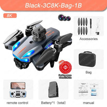 K911 SE 8K camera drone accessory set with remote, battery, and manual for high resolution aerial photography.