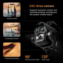 KBDFA K10 Max drone triple-lens camera close up showing multiple shooting angles for 4K aerial photography.
