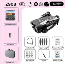 KBDFA Z908 Pro Max drone shown with its full packaging and accessories, ready for quadcopter gifting.