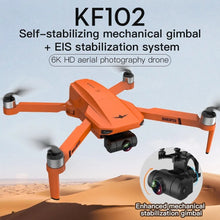 KF102 drone anti-shake stabilisation system for steady footage when filming outdoors in open terrain.