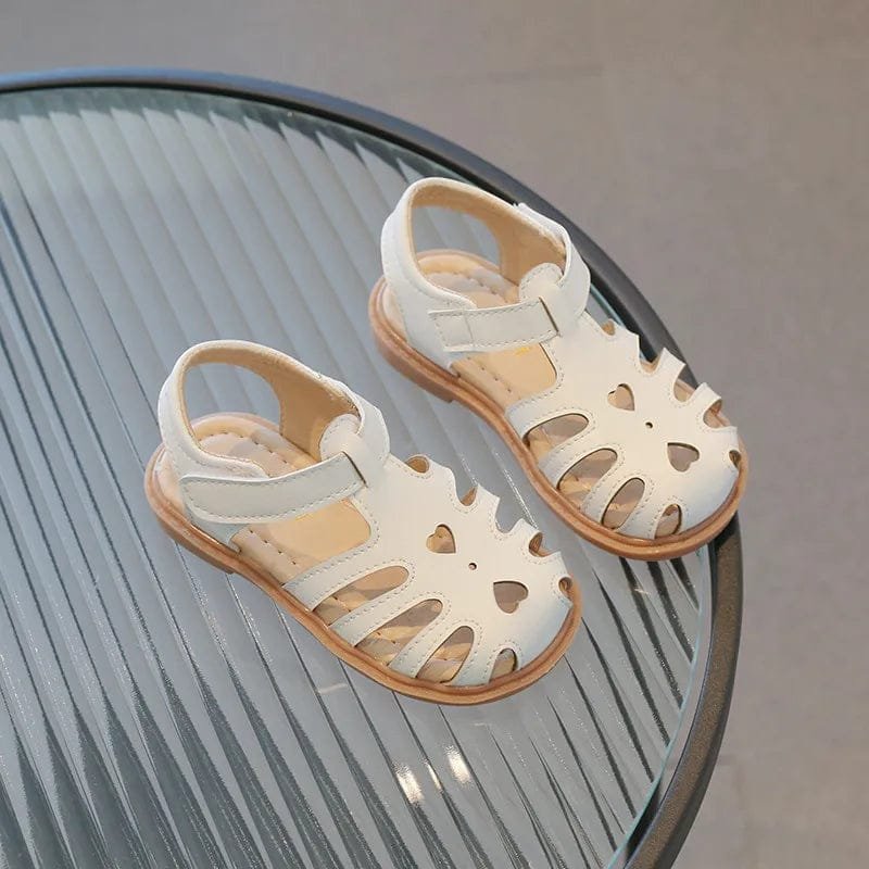 Fashion Soft Bottom Beach Sandals for Kids style K slip-on shoes for beach outings, poolside play, and summer walks, close-up.