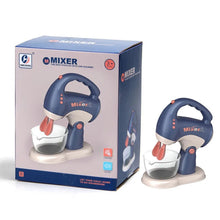 Toy mixer with packaging.
