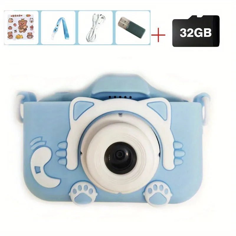 Children's camera with a cat design (option 2)