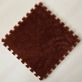 Brown textured square tile.